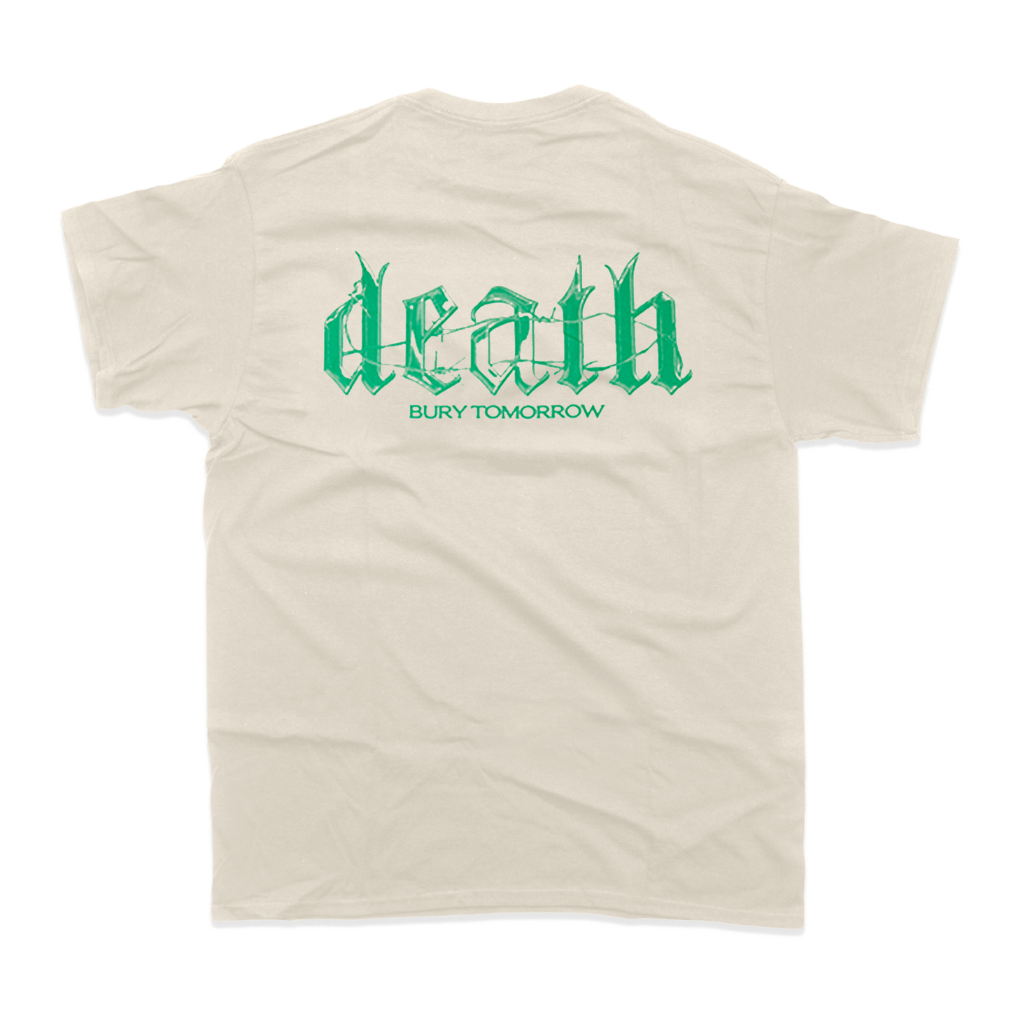 LIFE/DEATH T-SHIRT (NATURAL) - SMALL ONLY!