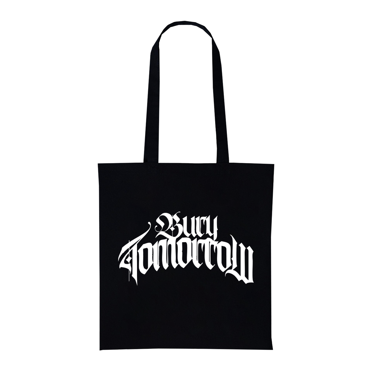 BURY TOMORROW TOTE BAG (BLACK)