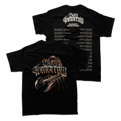 2025 EUROPE TOUR T-SHIRT (BLACK)