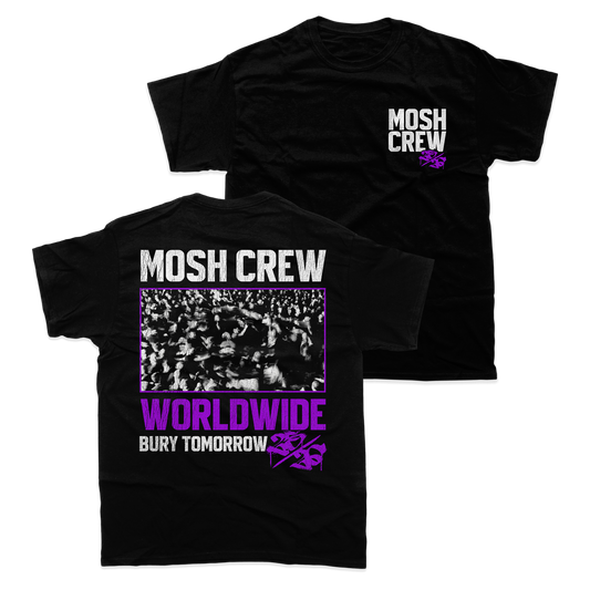 MOSH CREW T-SHIRT (BLACK)