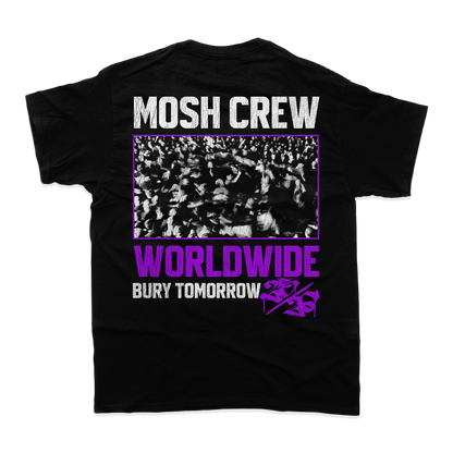 MOSH CREW T-SHIRT (BLACK)