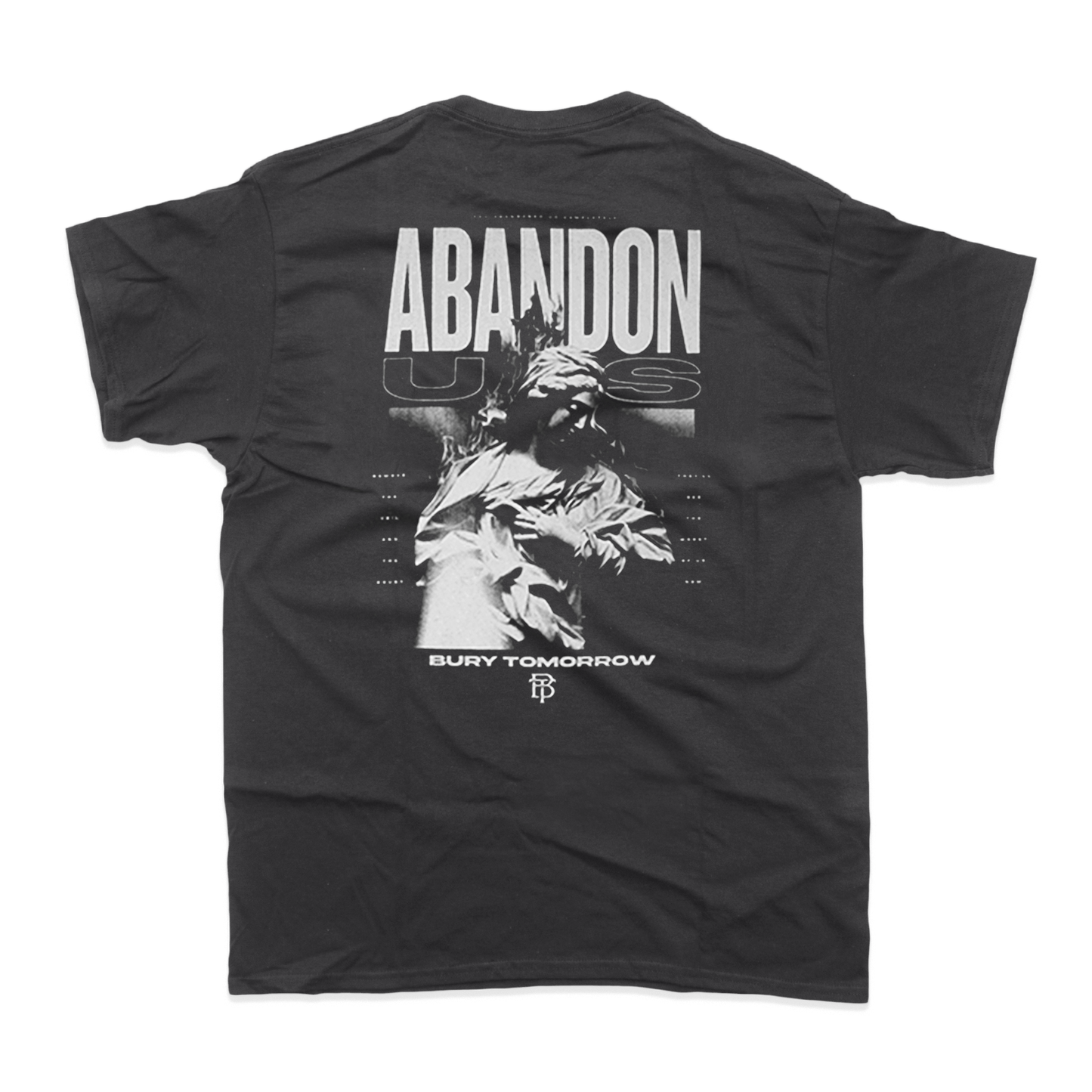 ABANDON US T-SHIRT (WASHED BLACK)