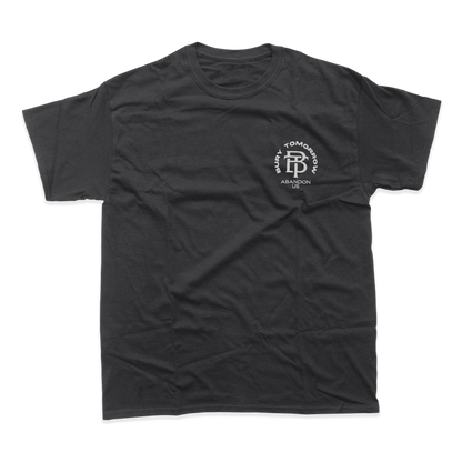 ABANDON US T-SHIRT (WASHED BLACK)