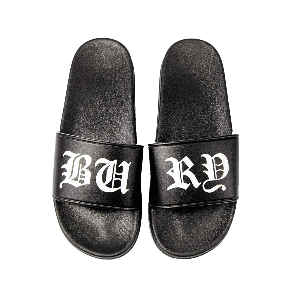 BURY SLIDERS (BLACK)