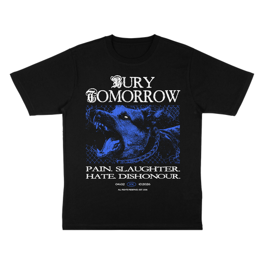 PAIN. SLAUGHTER. HATE. DISHONOUR. TEE