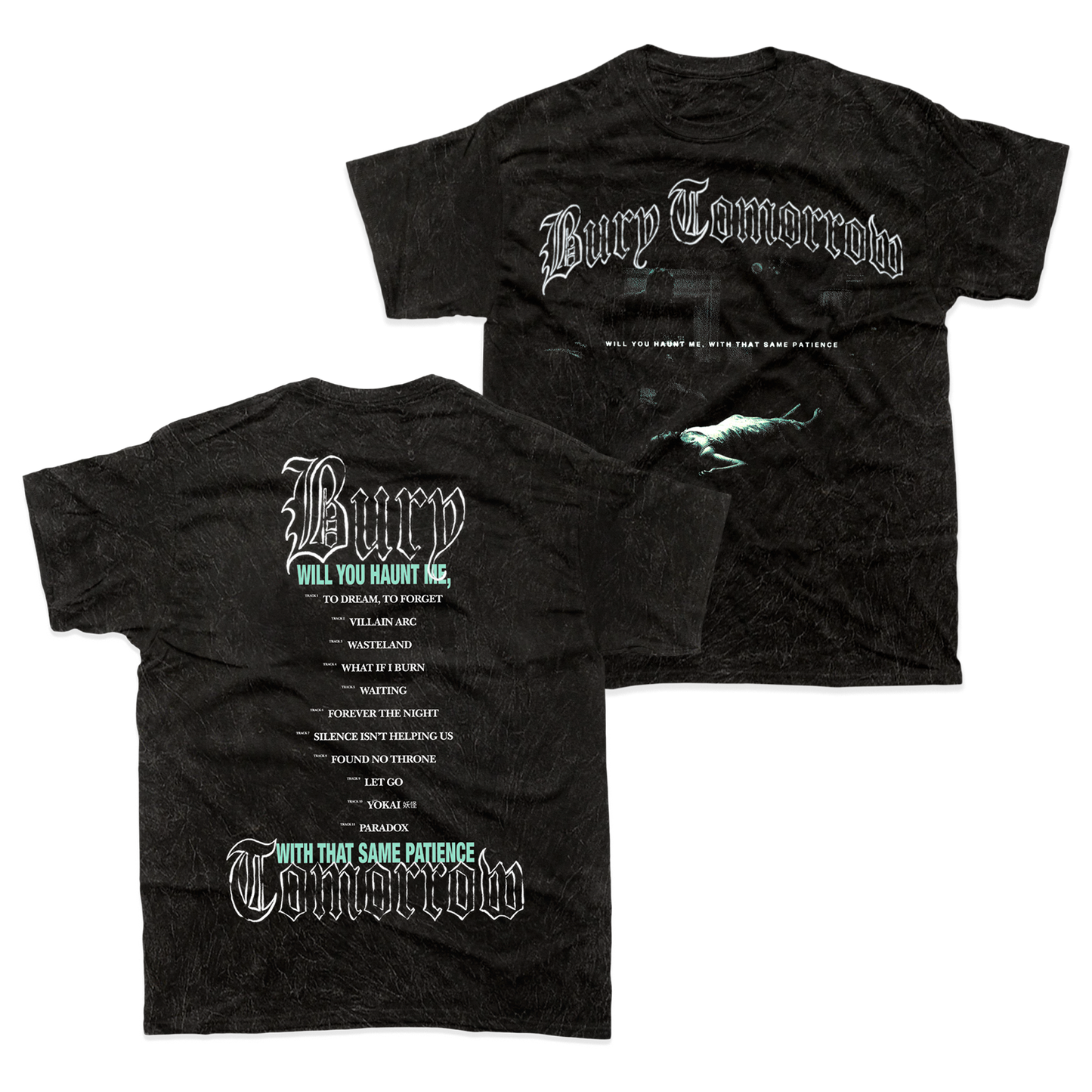 TOUR TRACKLIST T-SHIRT (BLACK)