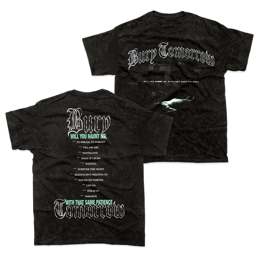 TOUR TRACKLIST T-SHIRT (BLACK)